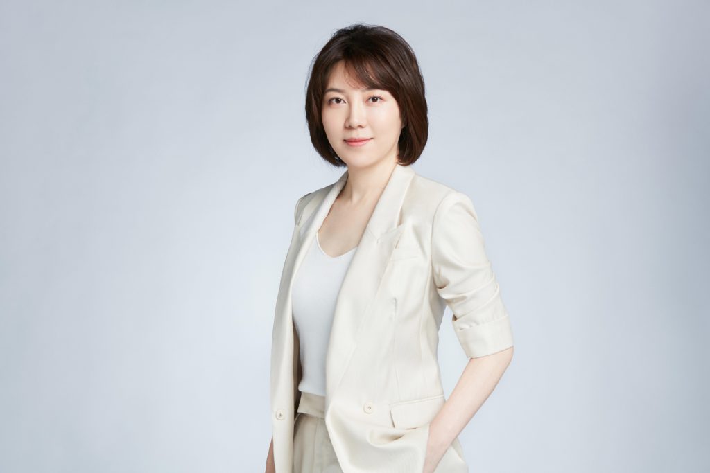 Photo of Kelly Zhang, former CEO of Douyin Group.