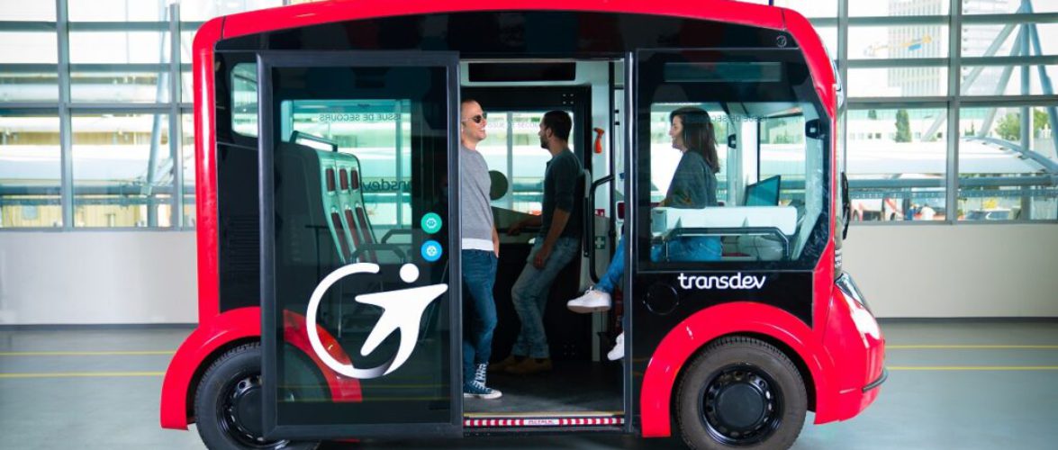 Mobileye, Transdev Autonomous Transport System, and Lohr Group will integrate Mobileye’s self-driving system into the i-Cristal autonomous electric shuttle, manufactured by Lohr Group, with plans to add it to public transportation services across the globe, starting in Europe. Photo courtesy of Mobileye via NoCamels.