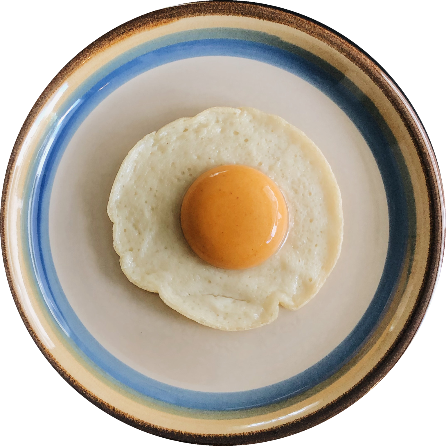 A sunny side-up made by Courtesy of Float Foods.