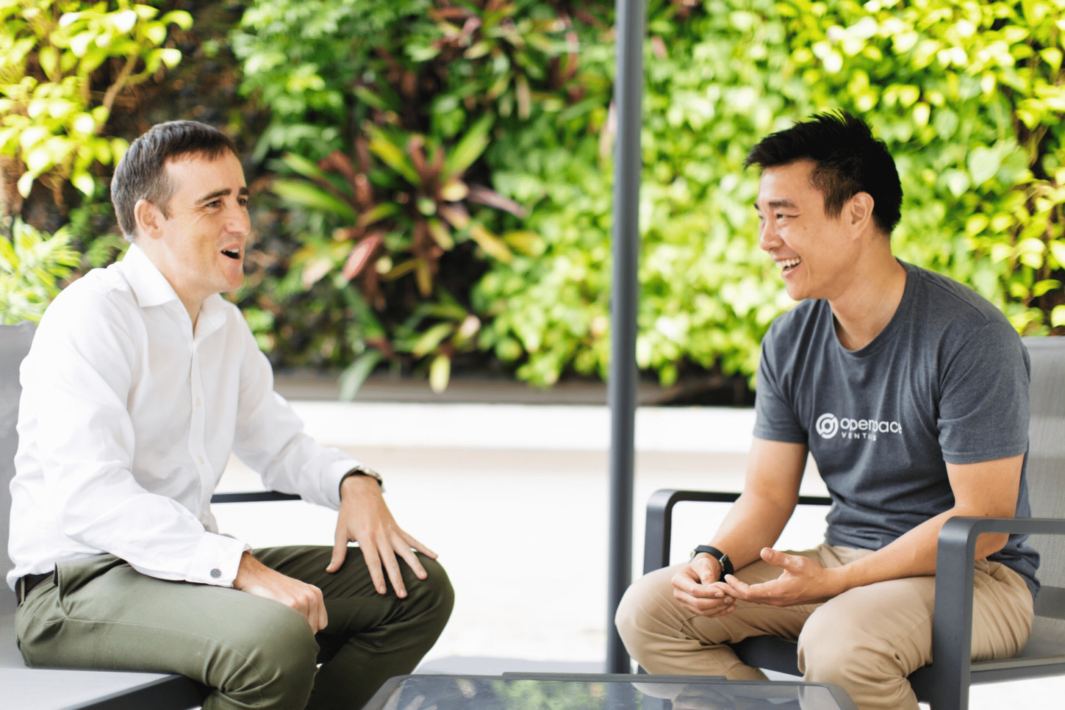 Openspace Co-Founders and General Partners Shane Chesson and Hian Goh. Photo courtesy of Openspace Ventures.