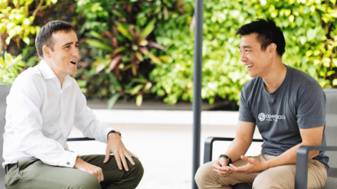 Openspace Co-Founders and General Partners Shane Chesson and Hian Goh. Photo courtesy of Openspace Ventures.