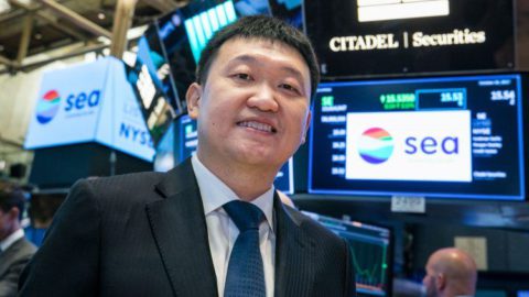 Forrest Li, also known as Li Xiaodong, is the founder, chairman, and CEO of Sea Limited. Photo from KrASIA’s archive.