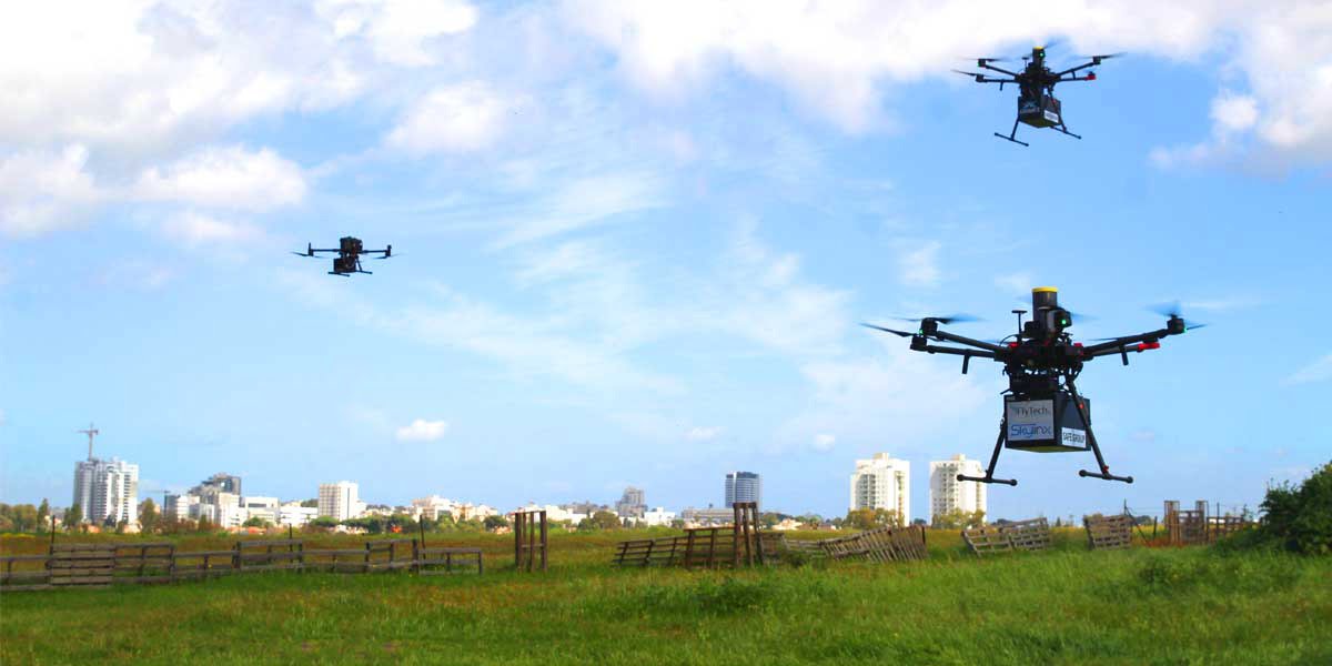 FlyTech wins two-year pilot contract for drone deliveries in Israel thumbnail