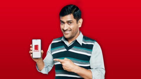 Indian cricketer M S Dhoni has endorsed Khatabook