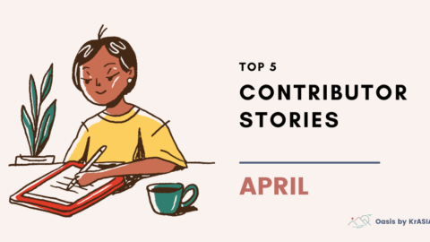 Top 5 contributor stories | Oasis April features