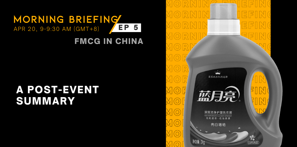 Blue Moon tops but only in online sales for flagship detergent | Morning Briefing Ep 5