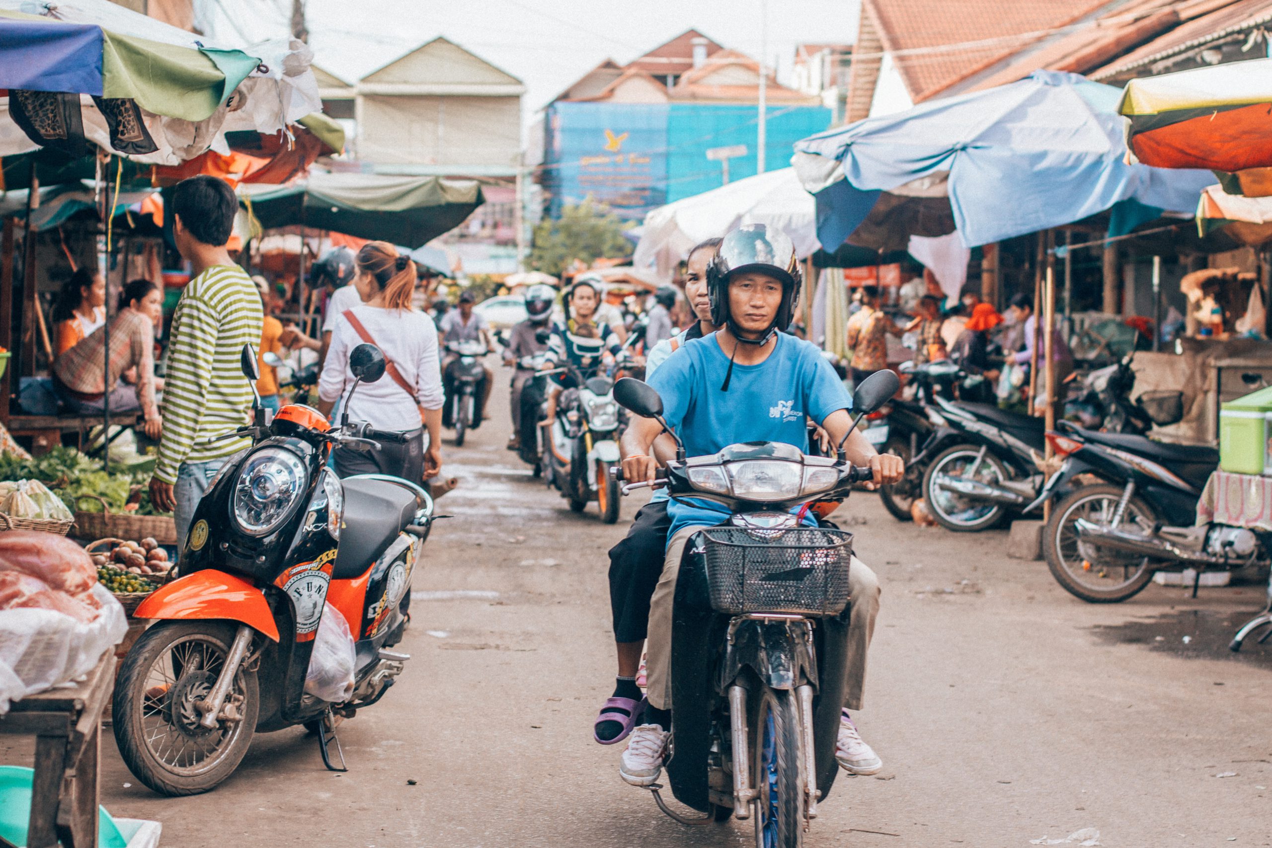Cambodia’s COVID lockdown puts delivery drivers on the front line