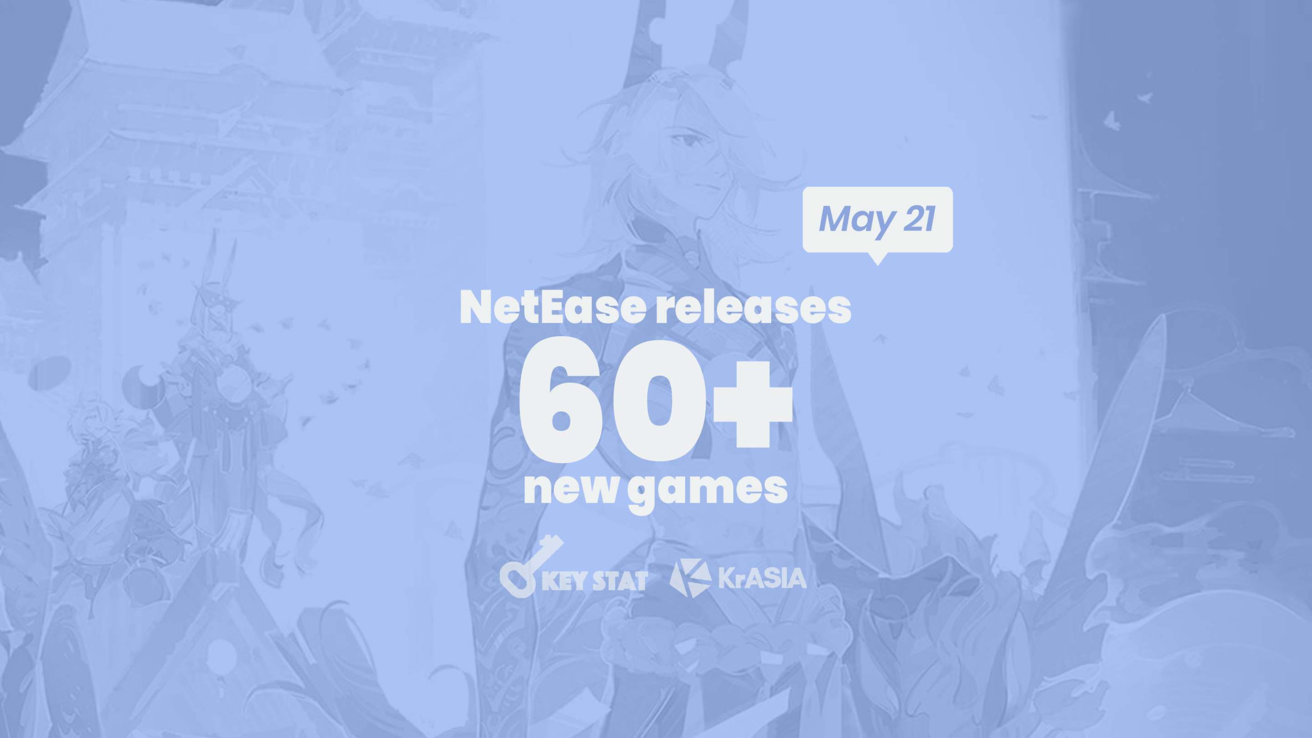 KEY STAT | NetEase releases new games to take on Tencent