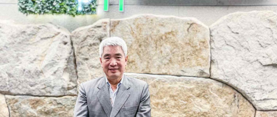 Powertech Technology CEO Boris Hsieh says Taiwan still has the most complete chip supply chain in the world. Photo by Cheng Ting-fang, Nikkei staff writer