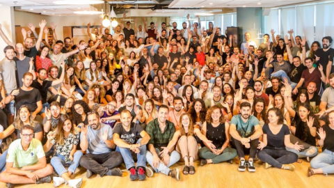 The team at Monday.com. Courtesy of Monday.com via NoCamels.