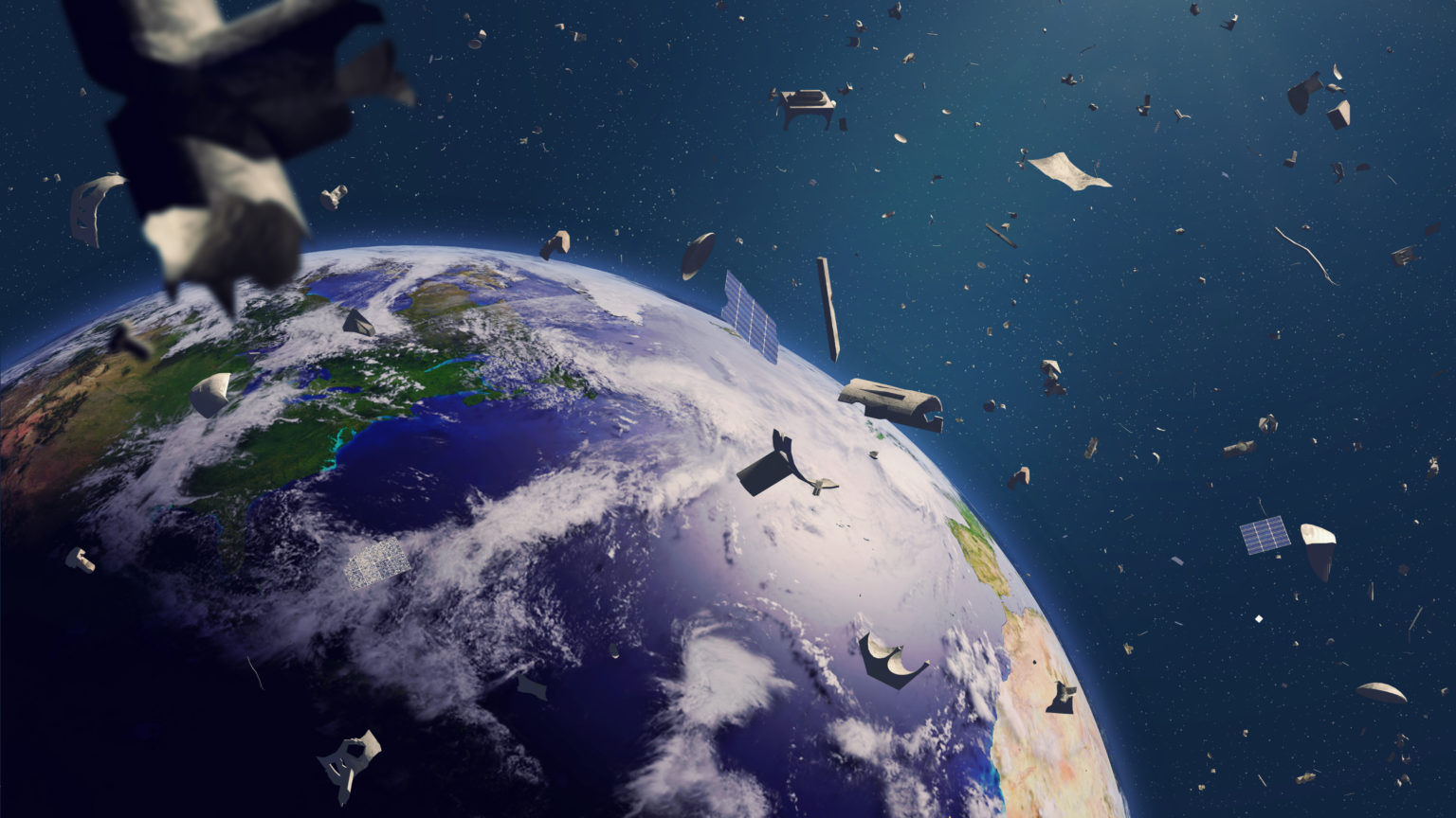 Photo credit: Dotted Yeti on ShutterStock
Space debris