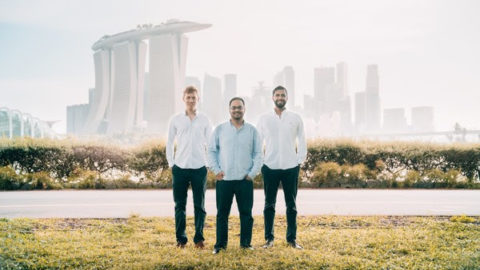 Una Brands Singapore-based Co-Founders (from left to right): Tobias Heusch, Kiren Tanna and Kushal Patel