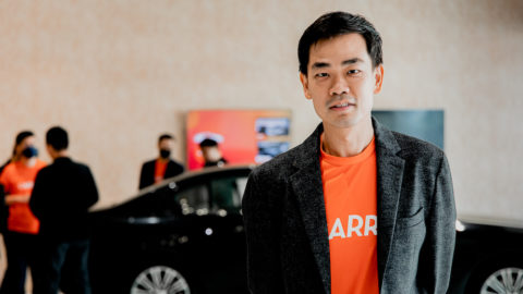 Photo of Aaron Tan, co-founder and CEO of Carro. Photo from KrASIA’s archive.