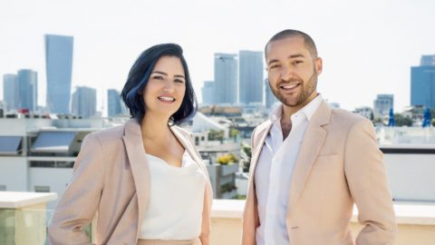 Meron Capital founders Liron Azrielant (left) and Daniel Roditi. Photo by Nir Slakman. Courtesy of Meron Capital via NoCamels.