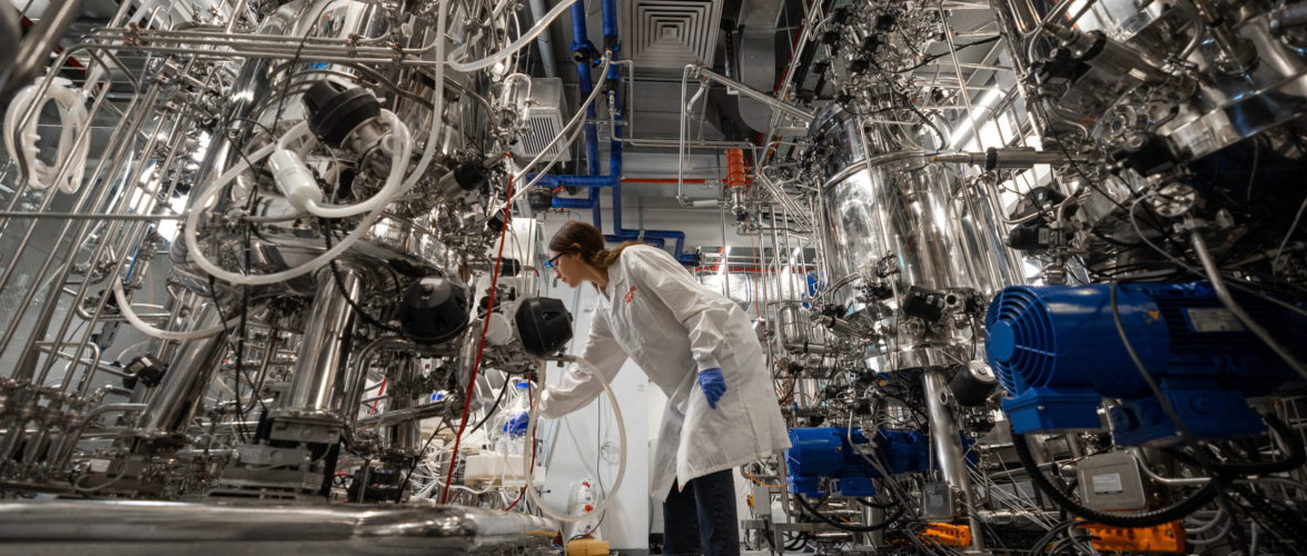New Future Meat Technologies cultured meat production facility located in Rehovot, Israel. Courtesy of New Future Meat Technologies via NoCamels.