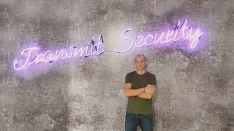 Transmit Security co-founder Mickey Boodaei. Photo by Omri Erel. Courtesy of Transmit Security via NoCamels.