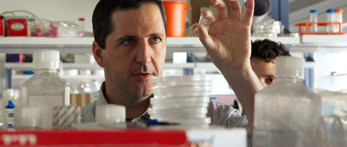 Future Meat Technologies founder and chief scientific officer Yaakov Nahmias. Courtesy of Future Meat via NoCamels.