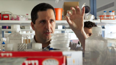 Future Meat Technologies founder and chief scientific officer Yaakov Nahmias. Courtesy of Future Meat via NoCamels.