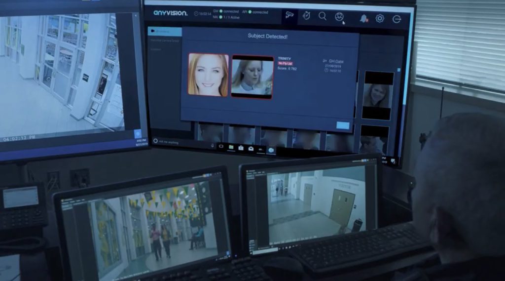 AnyVision develops tech for facial, body, and object recognition. Screenshot from video by AnyVision via NoCamels.