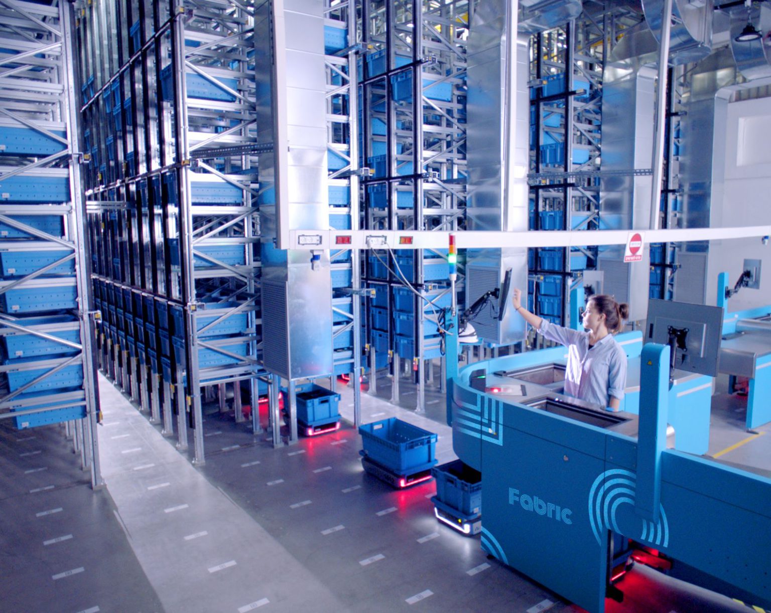 A Fabric micro-fulfillment center. Courtesy of Fabric via NoCamels.