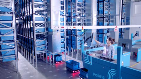 A Fabric micro-fulfillment center. Courtesy of Fabric via NoCamels.