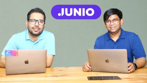 From left to right: Ankit Gera and Shankar Nath, co-founders of Junio. Photo courtesy of Junio 