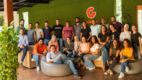 GoodsMart's team. Photo courtesy of GoodsMart via MENAbytes.