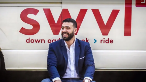 Mostafa Kandil, the co-founder and CEO of Swvl. Photo courtesy of Swvl.