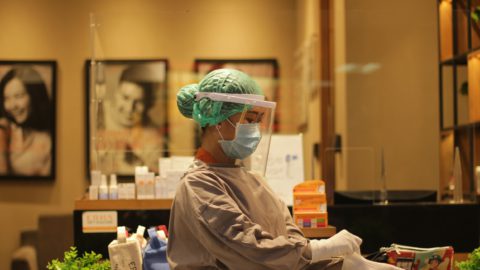 healthcare worker in Jakarta's hospital. Photo by Viki Mohamad on Unsplash.