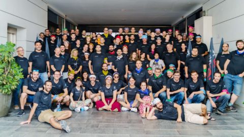 OwnBackup's team. Photo by Buxa Photography. Courtesy of OwnBackup via NoCamels.
