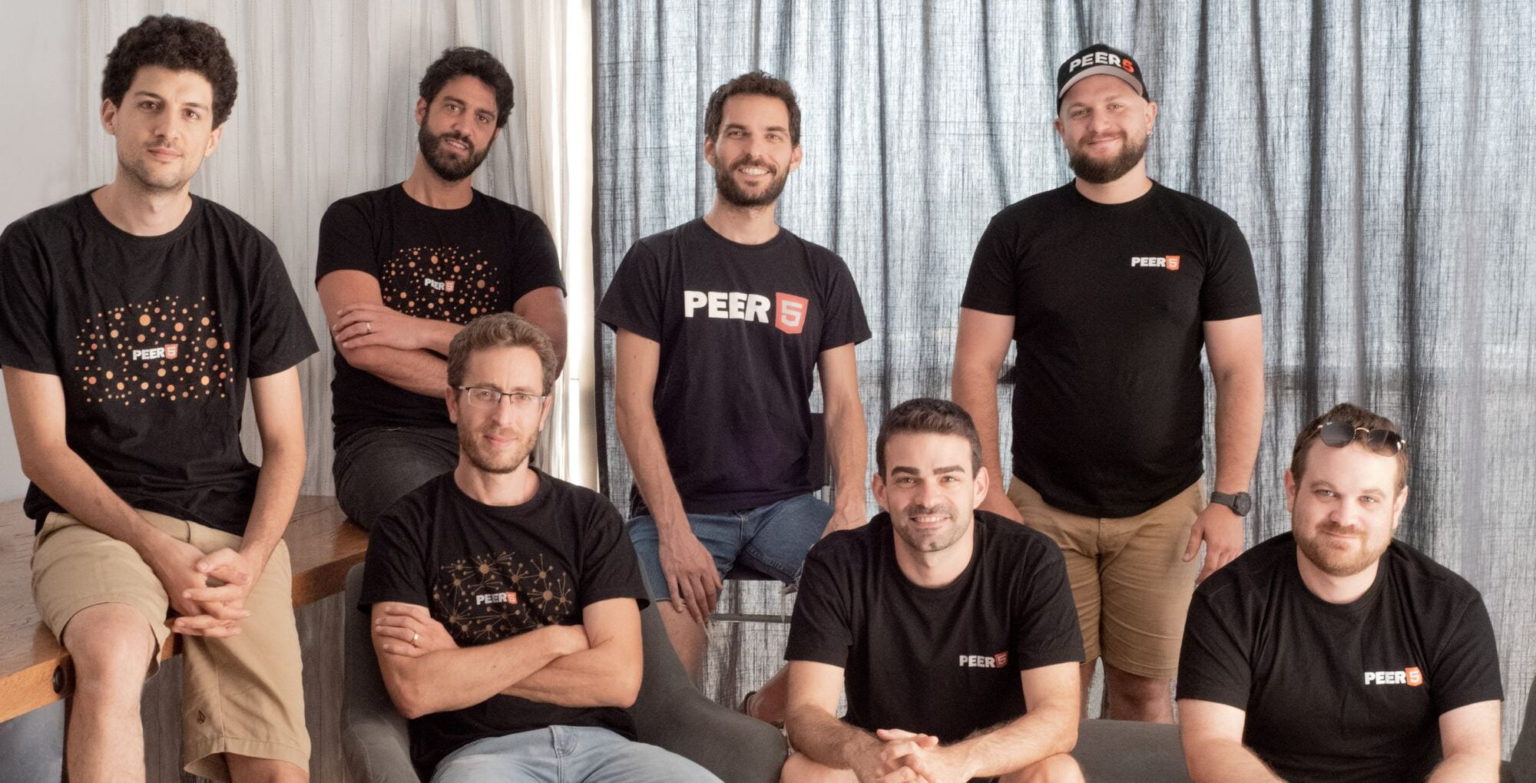 The Peer5 team. Photo courtesy of Peer5 via NoCamels.