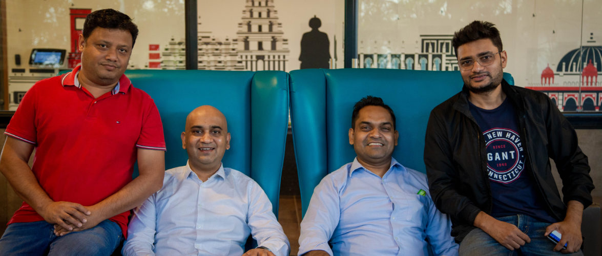 From L to R – Sankar Bora founder & CEO, Vineet Rao – founder & Chief Executive Officer, Mr. Sourjyendu Medda –Founder, Chief Business Officer & Chief Financial Officer and Mr. Rajat Shikhar – Founder & Chief Product Officer. Photo courtesy of DealShare