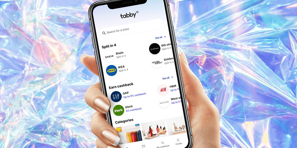 A picture of the Tabby app. Photo courtesy of Tabby.