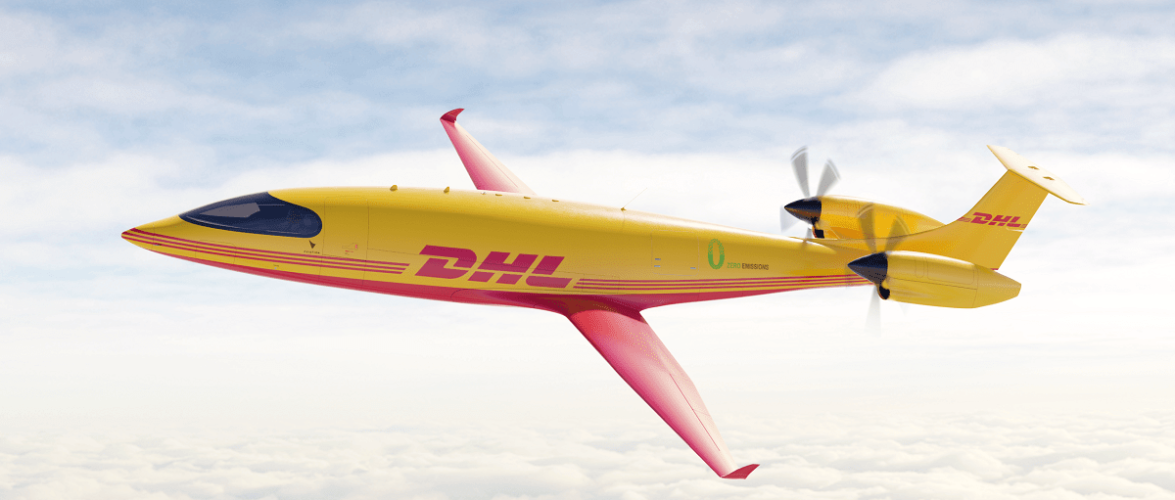 The Alice by Eviation Aircraft for DHL Alice can carry 2,600 lbs. Courtesy of Eviation via NoCamels.