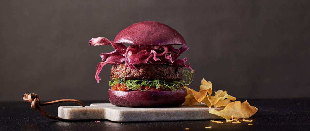 Redefine Meat's plant-based burger. Courtesy of Redefine Meat.