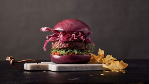 Redefine Meat's plant-based burger. Courtesy of Redefine Meat.