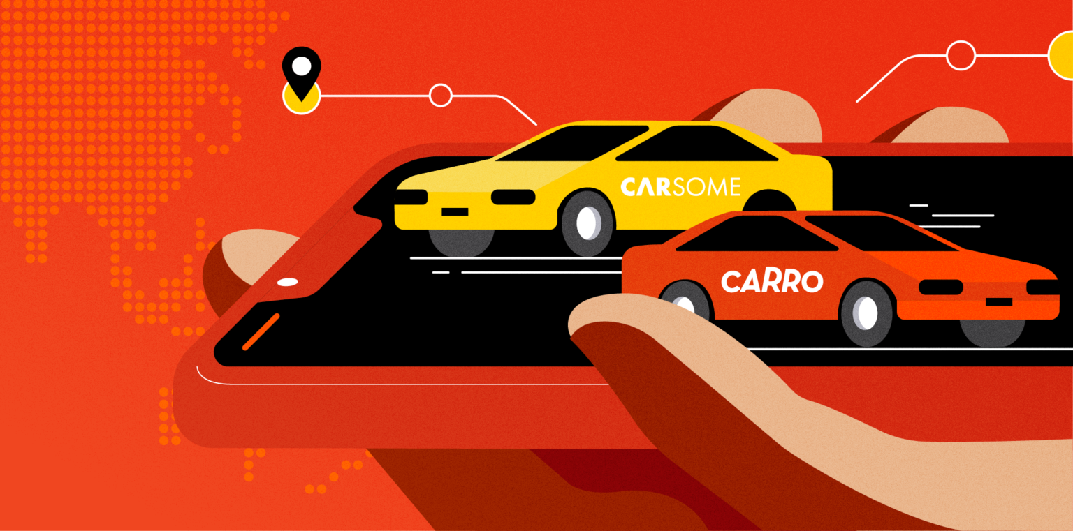 Carro and Carsome.