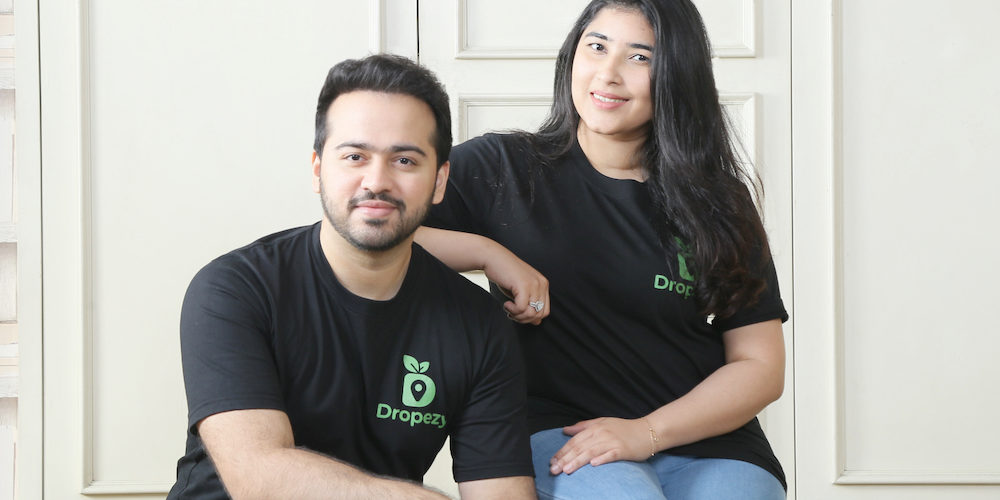 Dropezy COO Nitesh Chellaram and CEO Chandni Chainani. Courtesy of Dropezy.