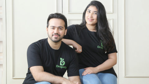 Dropezy COO Nitesh Chellaram and CEO Chandni Chainani. Courtesy of Dropezy.