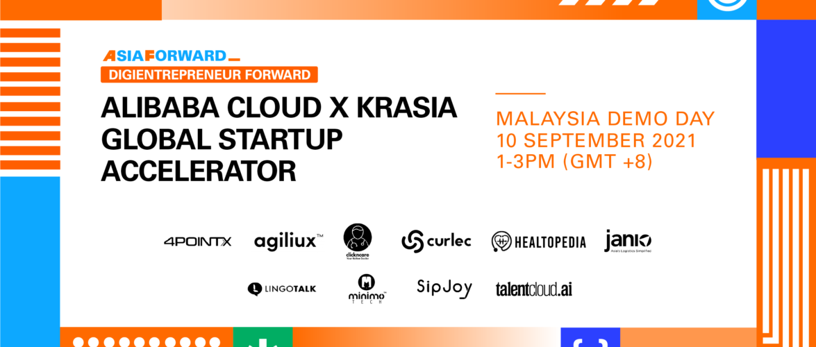 Alibaba x KrASIA Global Startup Accelerator announces finalists for inaugural Demo Day