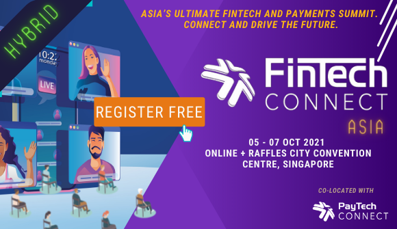 FinTech Connect Asia will take place October 5–7 in Singapore