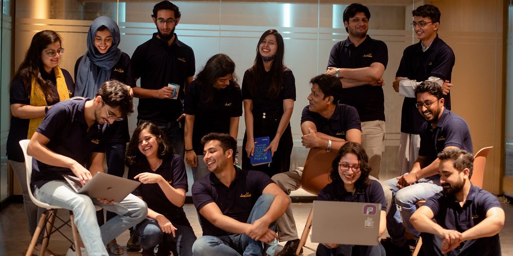 Maqsad's team. Photo courtesy of Maqsad via MENAbytes.