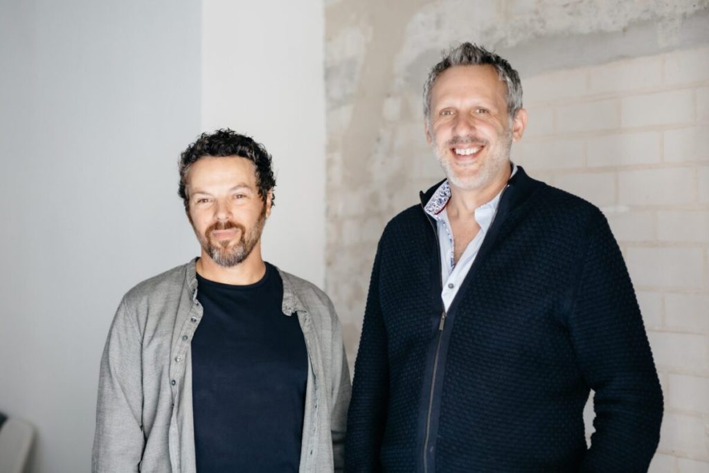 Niio co-founders Oren Moshe (left) and Rob Anders. Courtesy of Niio via NoCamels.
