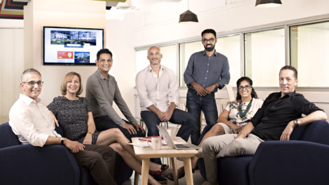 Photo of PropertyGuru's management team. Photo courtesy of PropertyGuru.