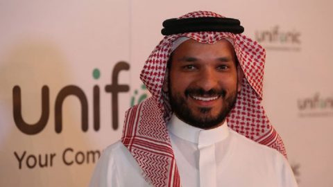 Unifonic founder and CEO Ahmed Hamdan. Courtesy of Unifonic via MENAbytes.