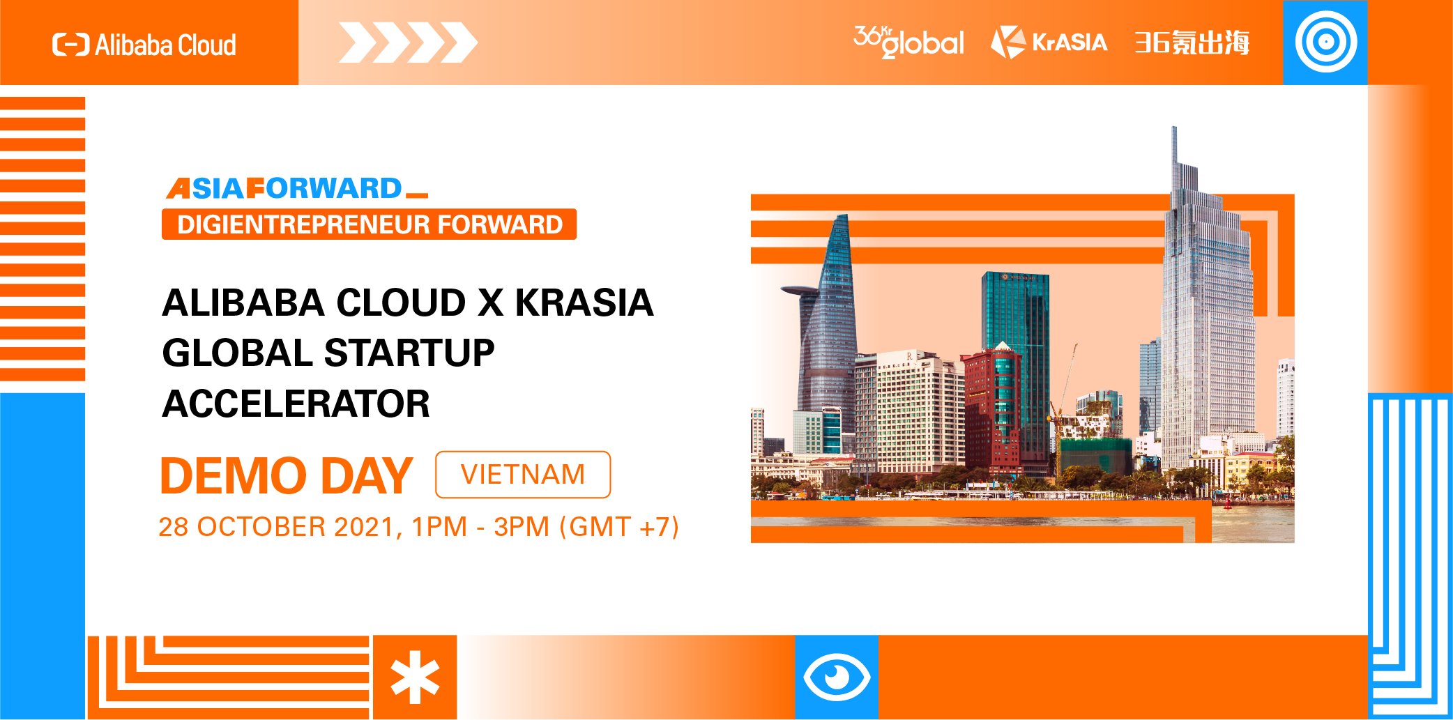 Register for a spot in the Alibaba Cloud x KrASIA Global Startup Accelerator Vietnam Demo Day