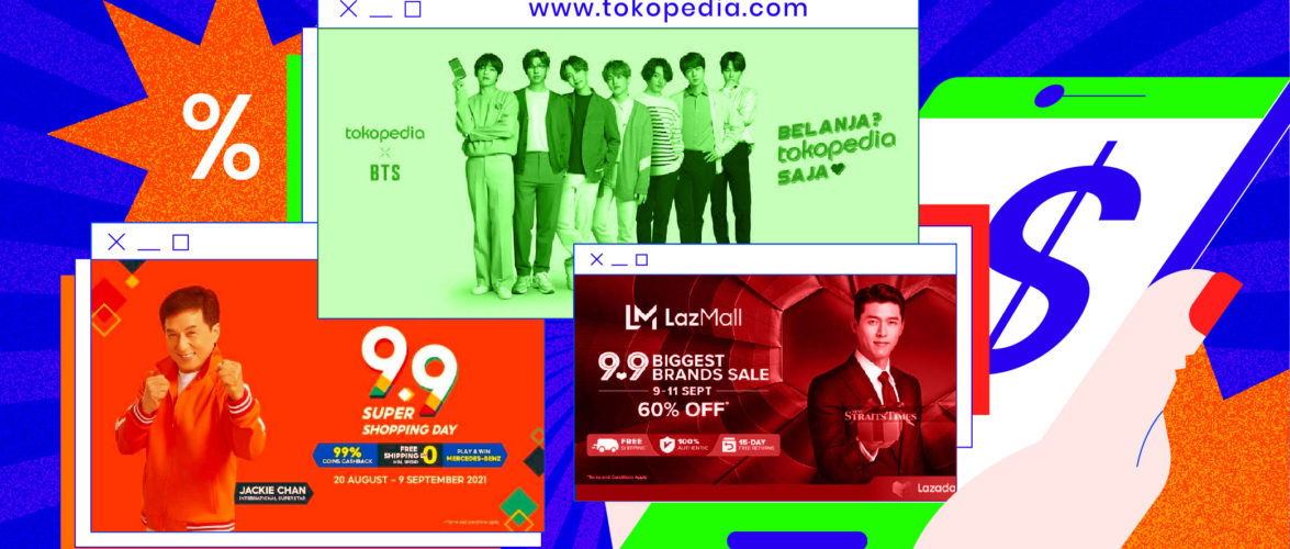 Southeast Asia’s e-commerce platforms lure shoppers with celebrity ‘star wars’