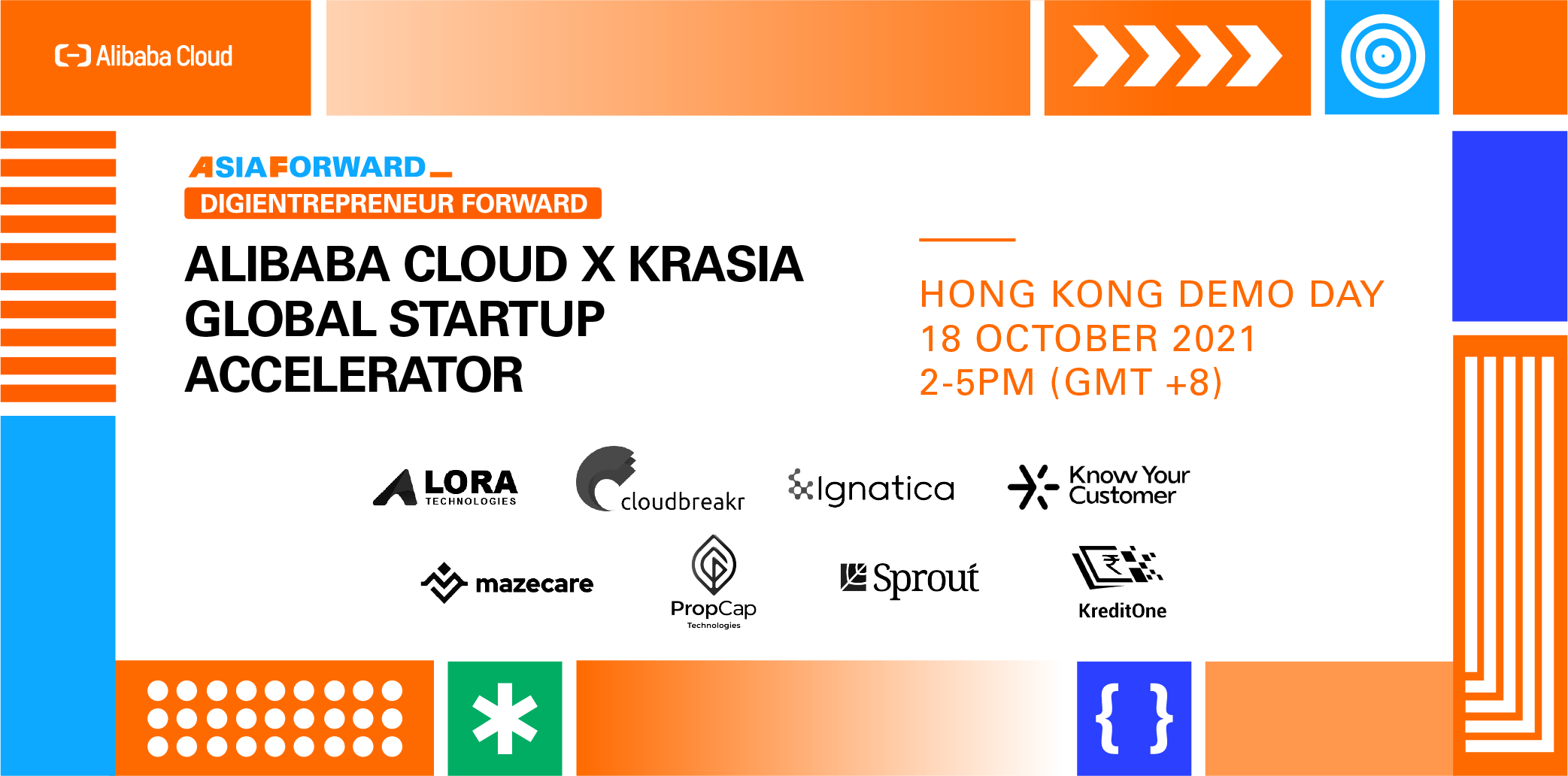 Alibaba Cloud x KrASIA Global Startup Accelerator announces finalists for Hong Kong Demo Day