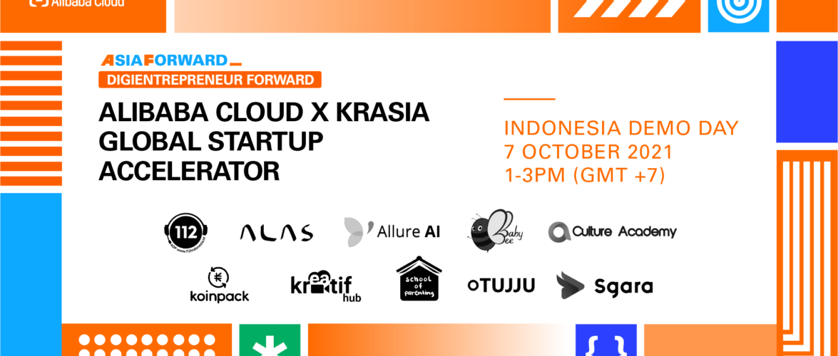 Alibaba Cloud x KrASIA Global Startup Accelerator announces finalists for Indonesia Demo Day