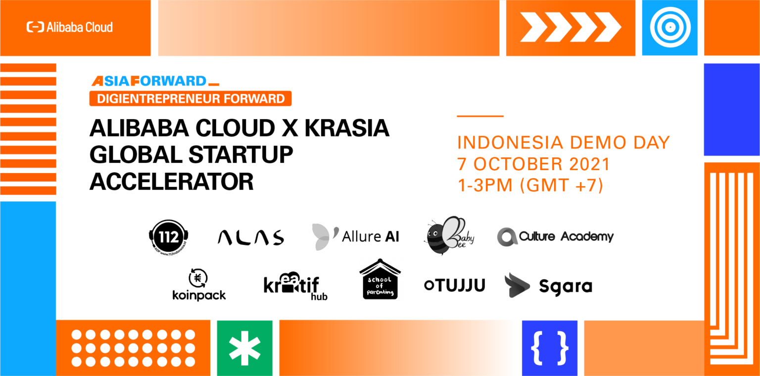 Alibaba Cloud x KrASIA Global Startup Accelerator announces finalists for Indonesia Demo Day